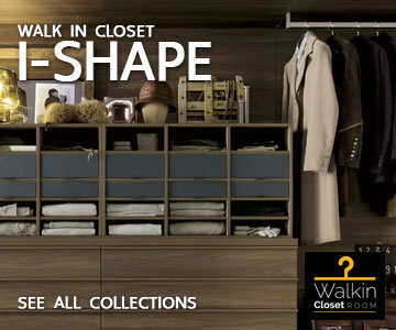 WALK-IN CLOSET - i SHAPE